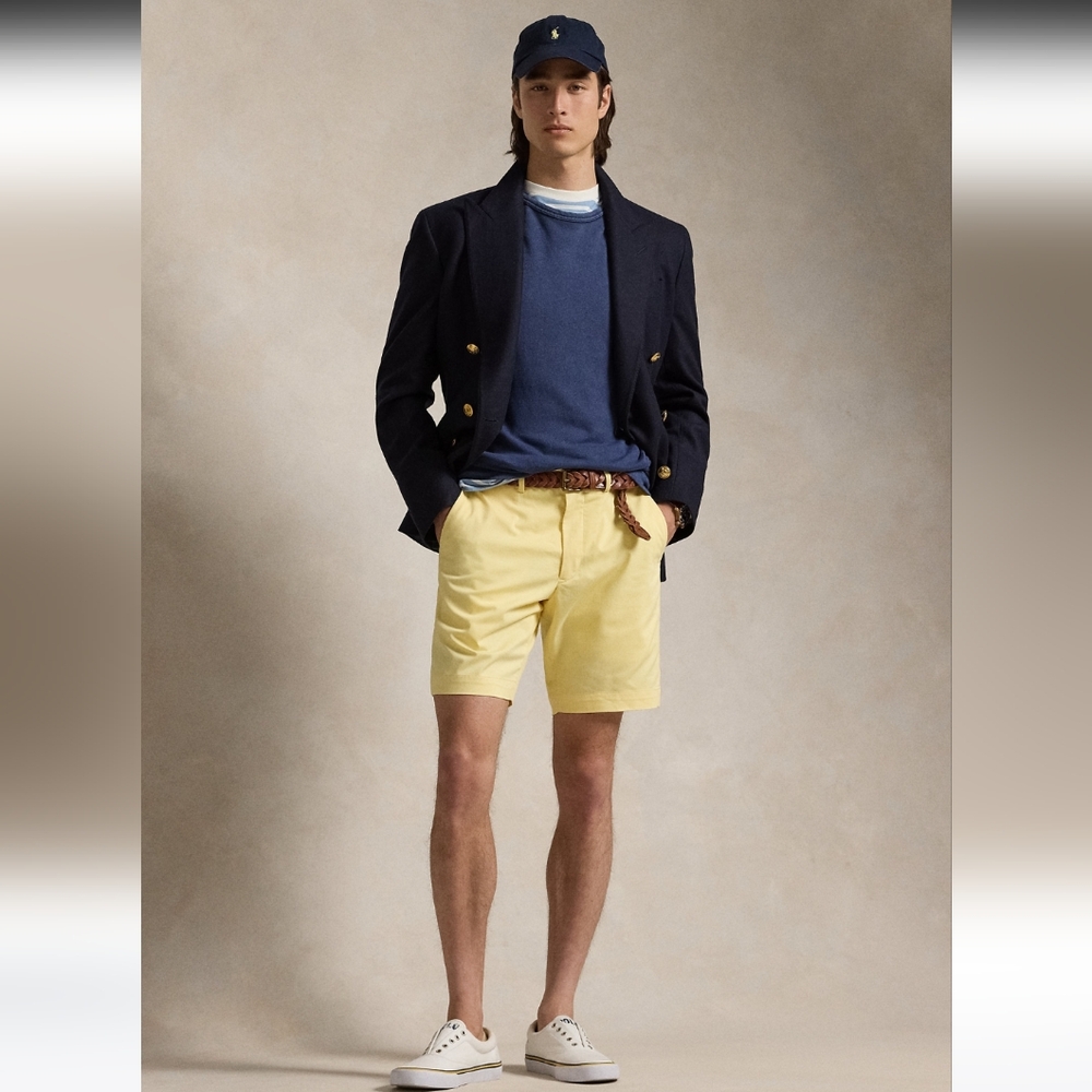 Chino Cotton Shorts 9 inch
